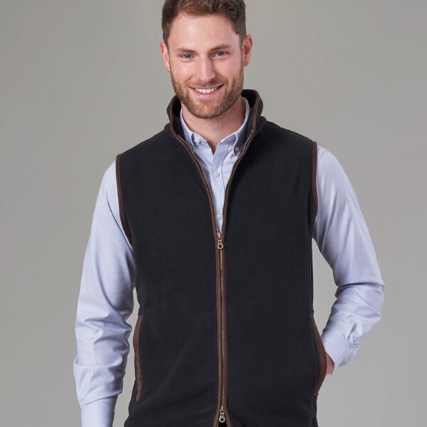 Brook Taverner Unisex Cincinnati Fleece Gilet Thumbnail