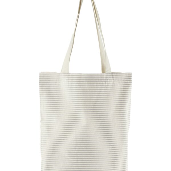 Westford Mill Striped Organic Cotton Tote Bag Thumbnail