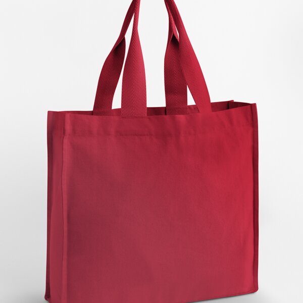 Westford Mill Chevron Handle Shopper Thumbnail