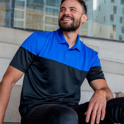 Stormetch Monterey Two-Tone Polo Shirt Thumbnail