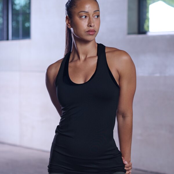 Tombo Ladies Racer Back Vest Thumbnail