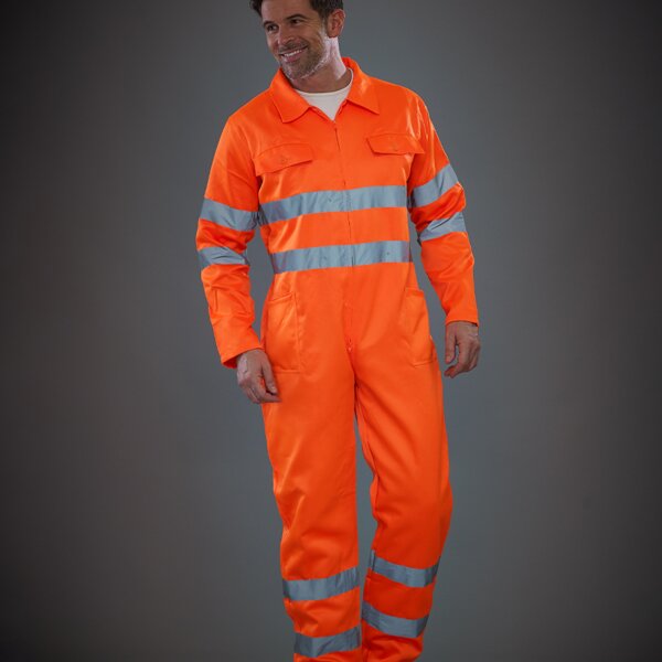 Yoko Hi-Vis Poly/Cotton Coverall Thumbnail