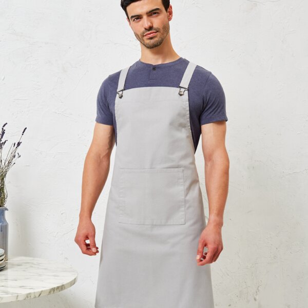 Premier Cross Back Barista Bib Apron Thumbnail