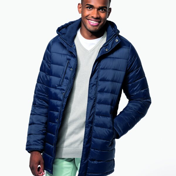 Kariban Lightweight Long Padded Parka Jacket Thumbnail