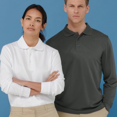 Long Sleeve Polo Shirts Thumbnail