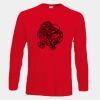 Fruit of the Loom Long Sleeve Value T-Shirt Thumbnail